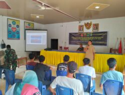 Kodim 0208 Asahan Gelar Penyuluhan Mitigasi Bencana dan Wawasan Kebangsaan