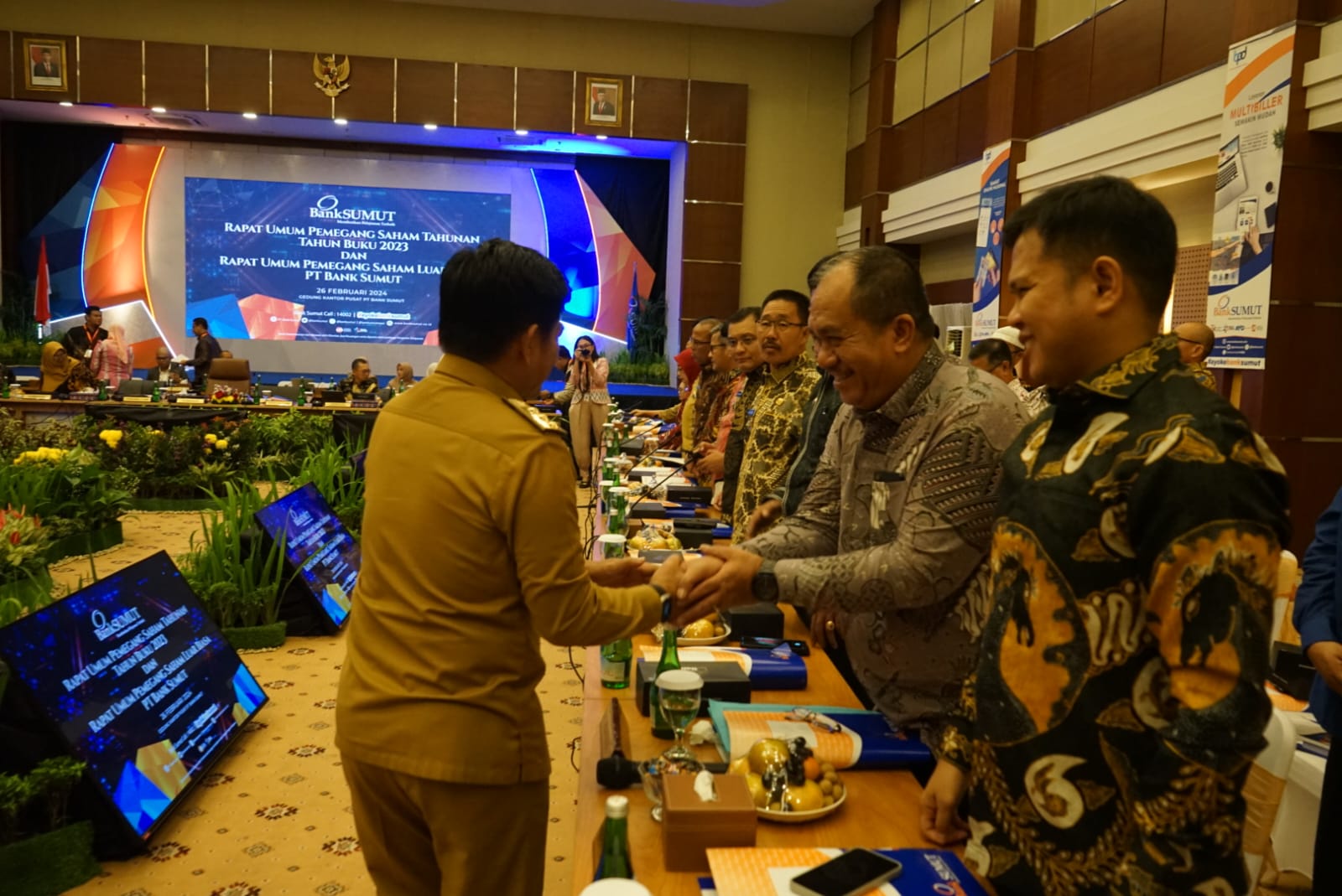 Wakil Bupati Asahan Berharap Bank Sumut Jadi Motor Penggerak Perekonomian