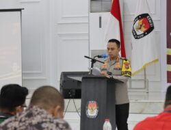 Kapolres Asahan Hadiri Rapat Pleno Rekapitulasi Suara Pemilu