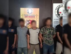 Petugas Tangkap Komplotan Pencuri Besi Rel Kereta Api