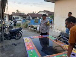 Polsek Firdaus Amankan Meja Judi Tembak Ikan