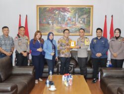 Kacab Bank Mandiri Kisaran Silaturahmi ke Polres Asahan