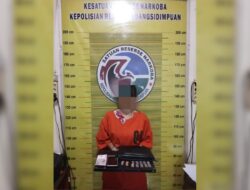 Saat Hendak Transaksi Sabu Ibu Ini Bakal Gak Jadi Lebaran Bareng Keluarga, Diciduk Satresnarkoba Padangsidimpuan