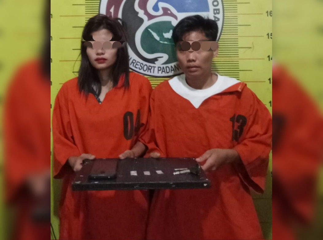 Polres Padangsidimpuan Tangkap Dua Wanita Muda Pengedar Sabu