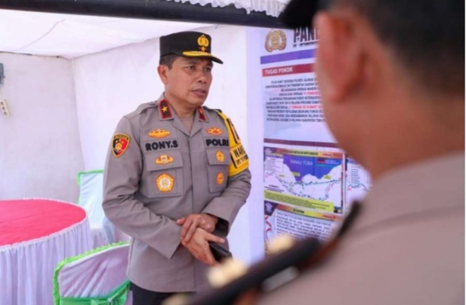 Wakapolda Sumut Tinjau Pos Pengamanan F1 Powerboat