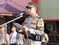 Personel Polres Asahan Oloan Pardomuan Naik Pangkat