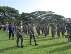 Pimpin Upacara HUT Satpol PP, Bupati Asahan Sampaikan Amanat Mendagri