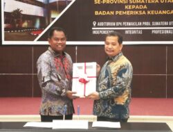 Bupati Sergai Serahkan Laporan Keuangan ke BPK