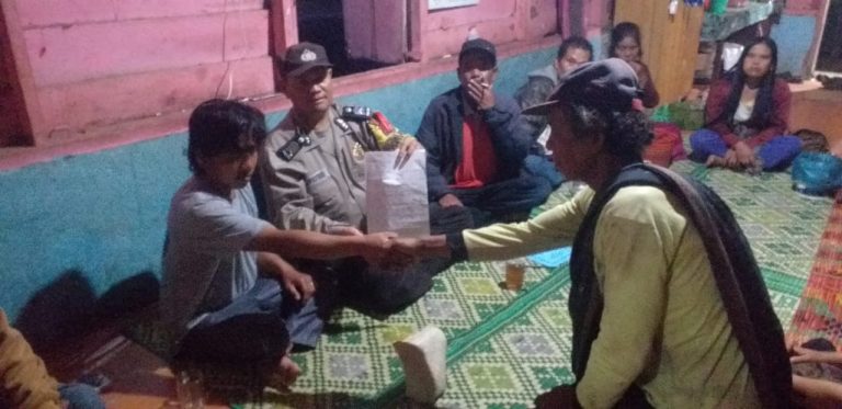 Konflik Pemukulan di Dusun Sigarantung Berakhir Damai Berkat Mediasi Polri