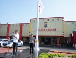 Bupati Asahan Pimpin Apel Gelar Pasukan Operasi Keselamatan Toba 2024 