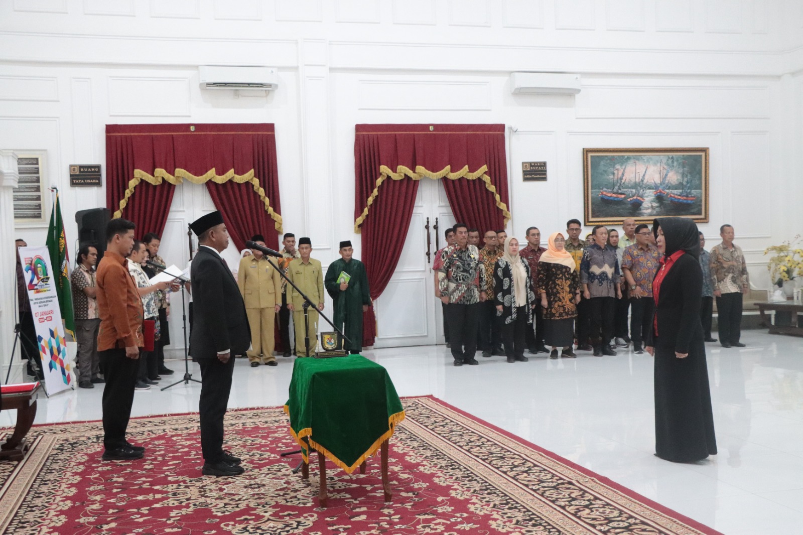 Lantik Pj Sekda, Ini Arahan Bupati Sergai