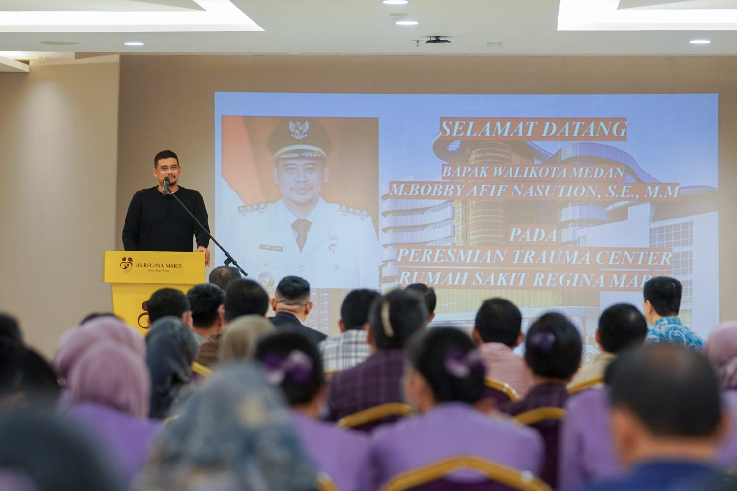 Resmikan Trauma Center RS Regina Maris, Ini Harapan Wali Kota Medan