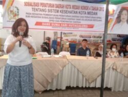 Dame Duma Apresiasi Wali Kota Soal Kesehatan Warga Medan