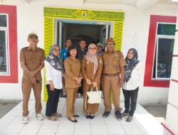 Hari Pertama Kerja, Pj Camat Tanjung Beringin Kunjungi 3 Kantor Desa