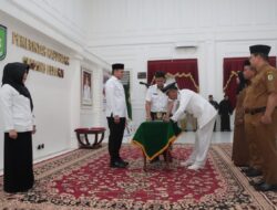 Lantik Puluhan Pejabat, Wabup Sergai Sampaikan Sejumlah Wejangan