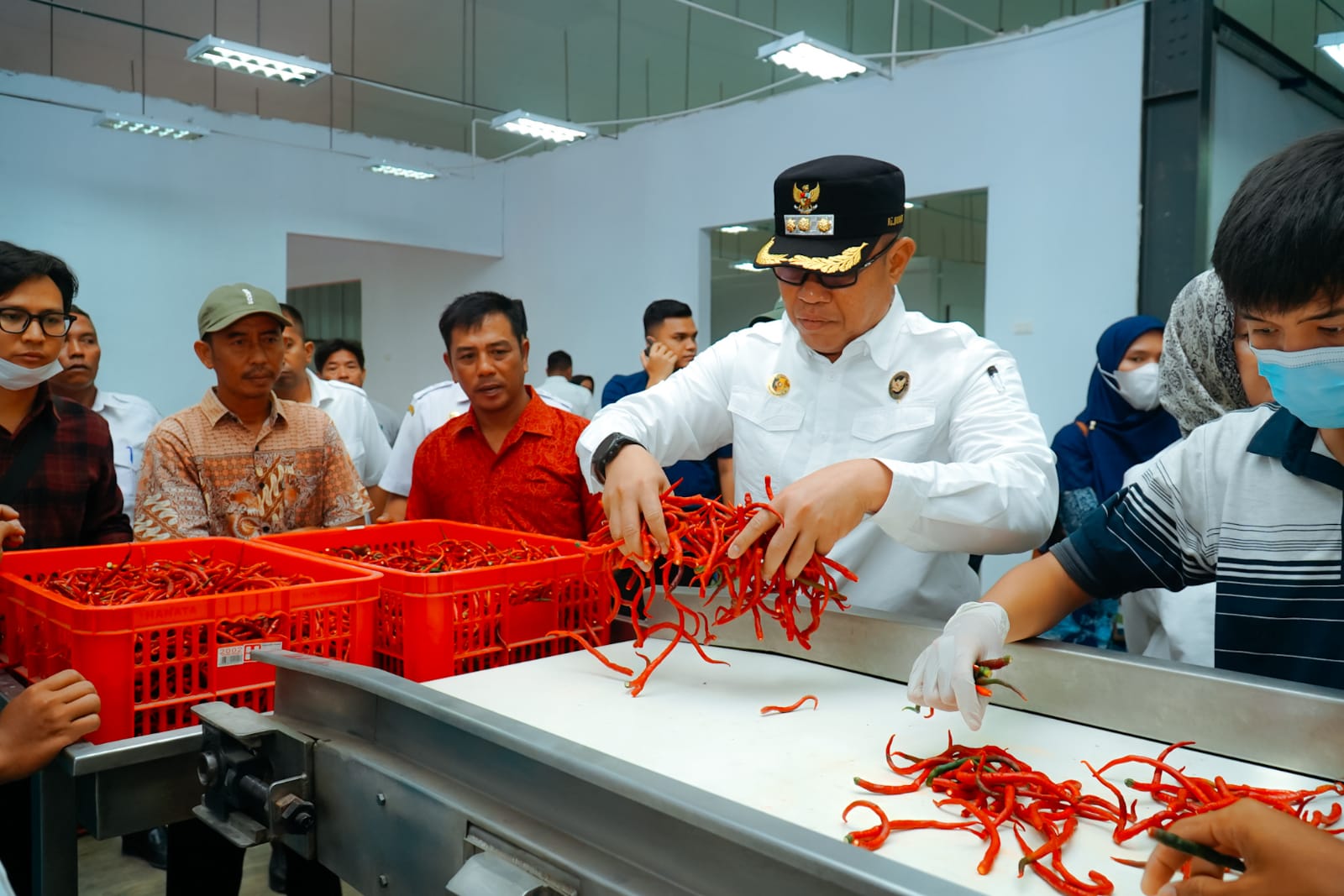 Pj Bupati Batu Bara Ungkap Sejumlah Kekurangan Rumah Pasta Cabai