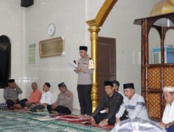 Kapolres Asahan Laksanakan Jumat Curhat di Masjid Alhidayah