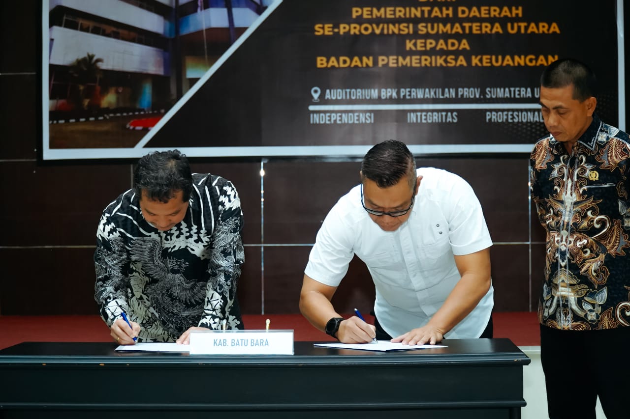 Pemkab Batu Bara Serahkan LKPD Unaudited ke BPK