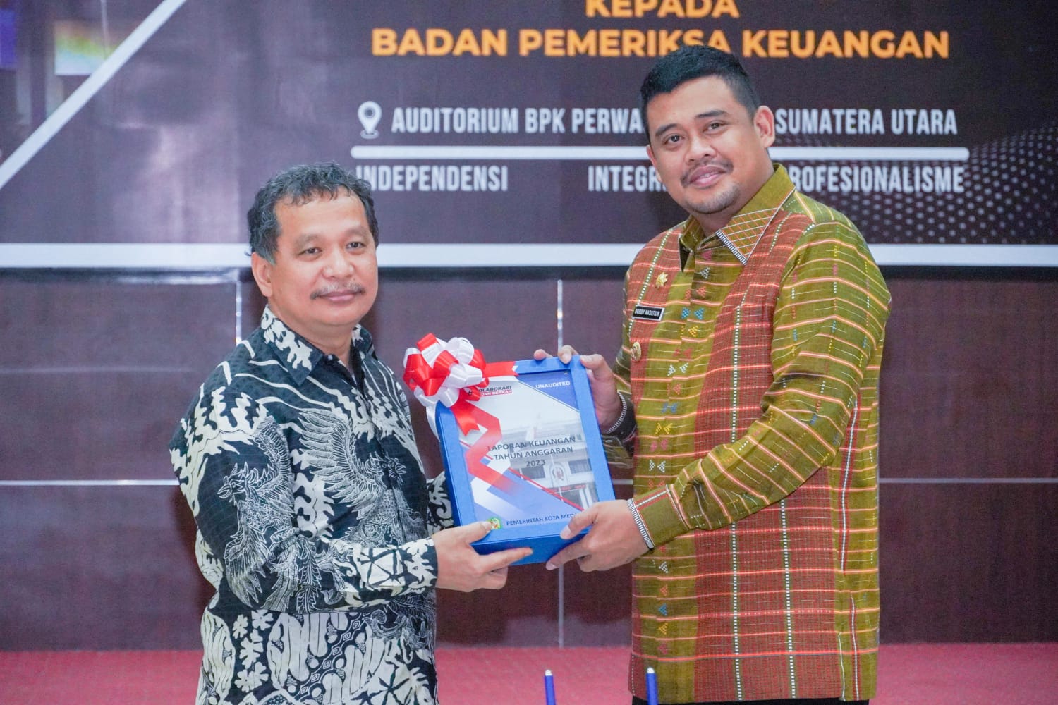 BPK Apresiasi Pemko Medan Serahkan LKPD Unaudited 2023 Tepat Waktu