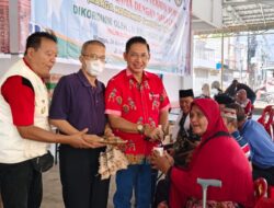 Ketua Permabudhi Sumut Hadiri Pembagian Sembako Safari Ramadan