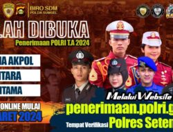 Kesempatan Emas untuk Berkarya untuk Bangsa, Penerimaan Anggota Polri T.A 2024 Resmi Dibuka
