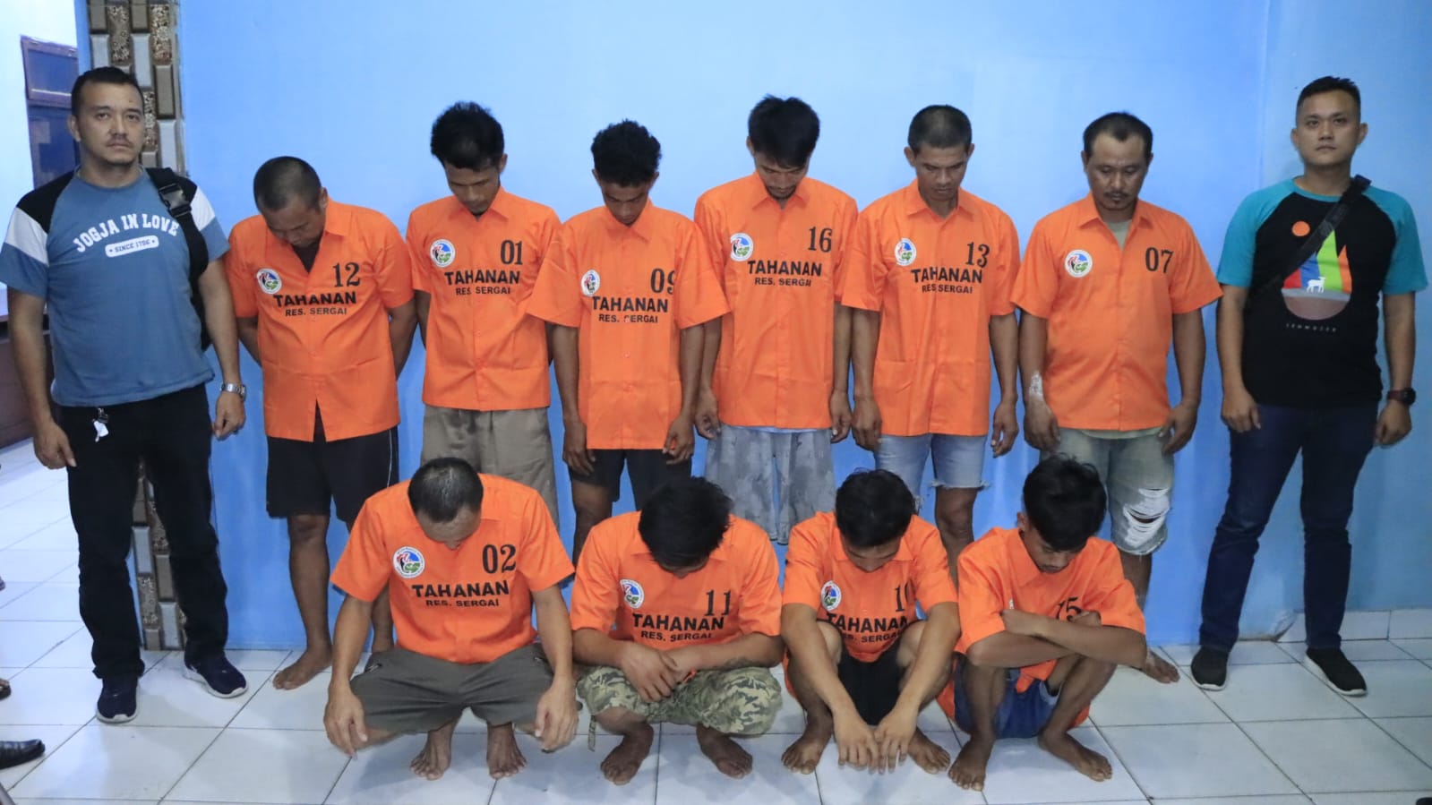 Maret 2024, Polres Sergai Tangkap 17 Tersangka Kasus Narkoba
