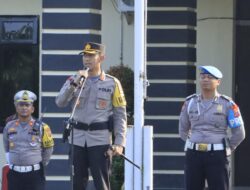 Kapolres Sergai Pimpin Apel Ikrar Keselamatan Jalan dan Deklarasi Anti Geng Motor