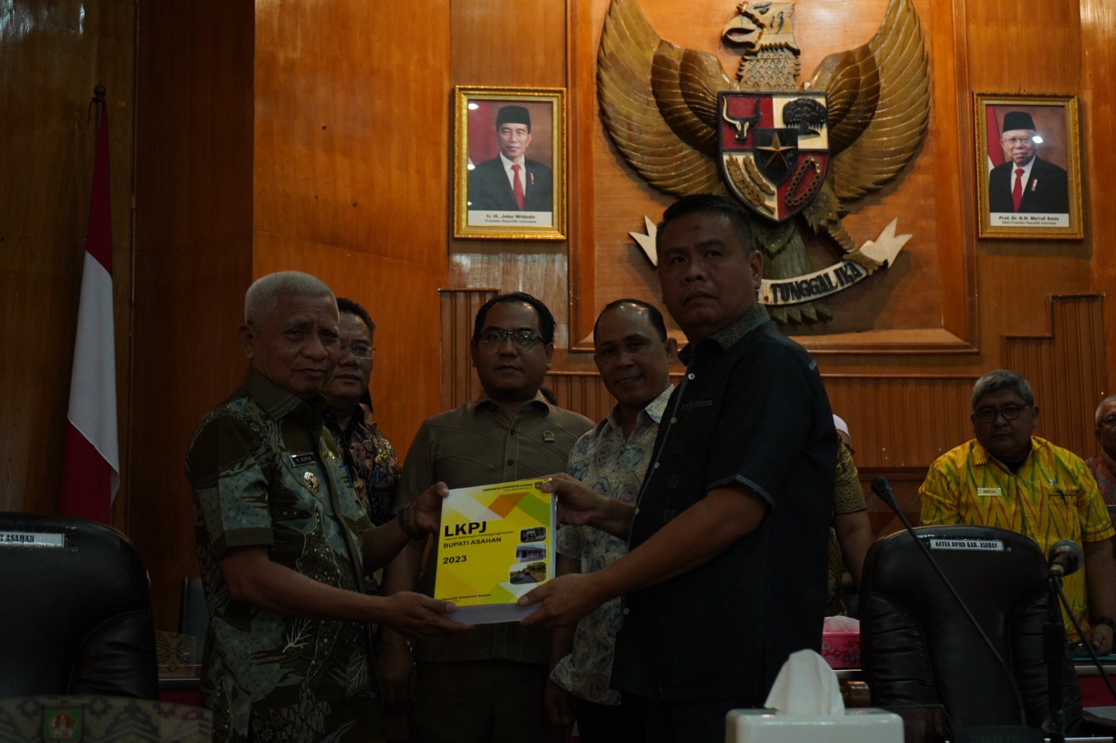 Bupati Asahan Sampaikan LKPJ 2023
