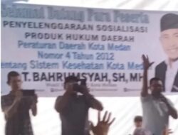 Sosialisasi Produk Hukum Anggota DPRD Medan diwarnai Kampanye