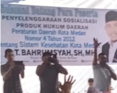 Sosialisasi Produk Hukum Anggota DPRD Medan diwarnai Kampanye