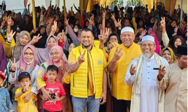 Caleg DPRD Medan Nomor Urut 2 Dapil 2 Partai Golkar Serap Aspirasi Warga Pesisir Belawan