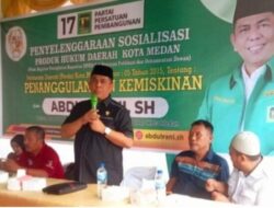 Abdul Rani SH : Pemko Medan Diminta Fokus pada Pembinaan ketrampilan Bagi Warga Miskin
