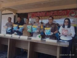Polres Asahan Ungkap 4 Kasus Peredaran Narkoba, Ini Dia Tersangka dan Barang Buktinya