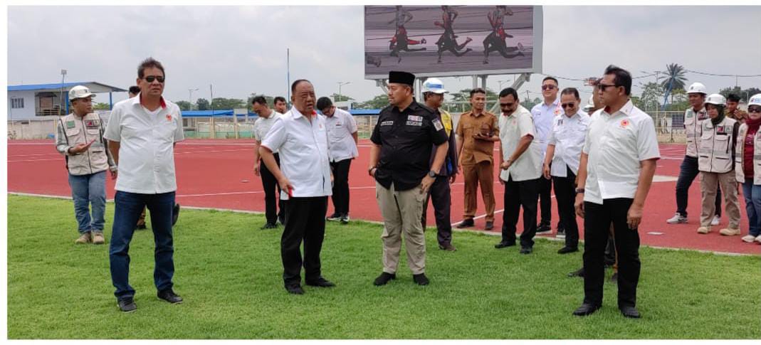 Ketum KONI Tinjau Sejumlah Venue PON 2024