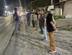 Polres Sergai Patroli di Jalan Lintas Medan-Tebing Tinggi 