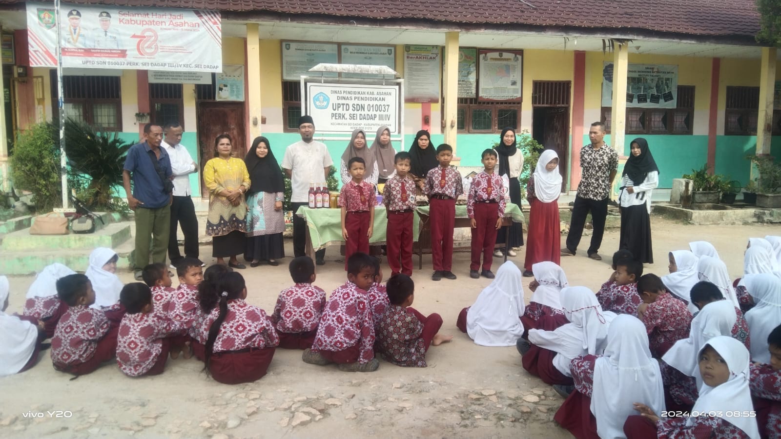 SDN 010037 SDN Perkebunan Sei Dadap III/IV Santuni Peserta Didik Yatim dan Piatu