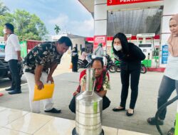 Cegah Kecurangan Distribusi BBM, Polres Asahan Cek Sejumlah SPBU