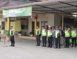 Polres Sergai Gelar Apel Pengamanan Malam Takbiran