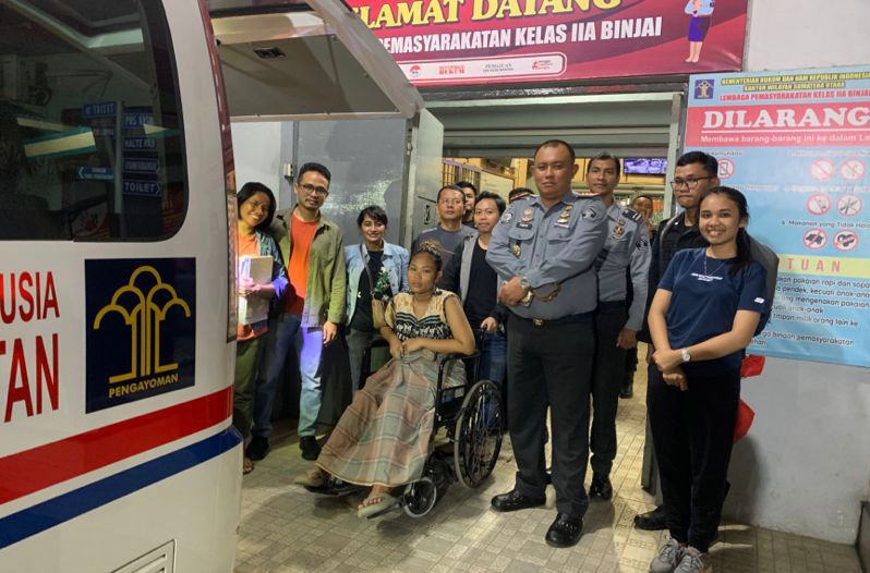 Seorang Warga Binaan Lapas Binjai Melahirkan 1 Seorang Warga Binaan Lapas Binjai Melahirkan