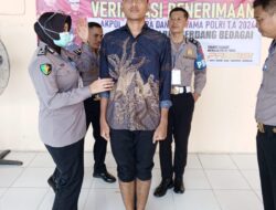 Polres Sergai Lakukan Verifikasi Penerimaan Calon Taruna