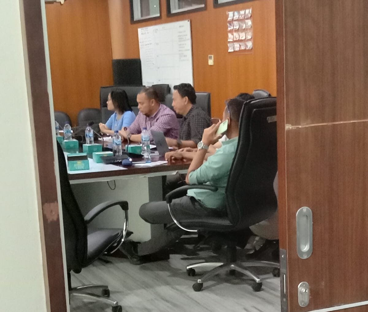 Wartawan Tak Bisa Masuk, RDP Komisi IV DPRD Medan dengan Dinas SDABMBK Tertutup