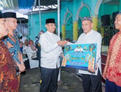 Sekda Kota Medan Salurkan Bantuan untuk Masjid Jami’ Al Fajar