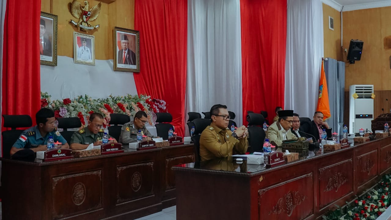 Rapat Paripurna DPRD Batu Bara: Pj Bupati Sampaikan 2 Ranperda