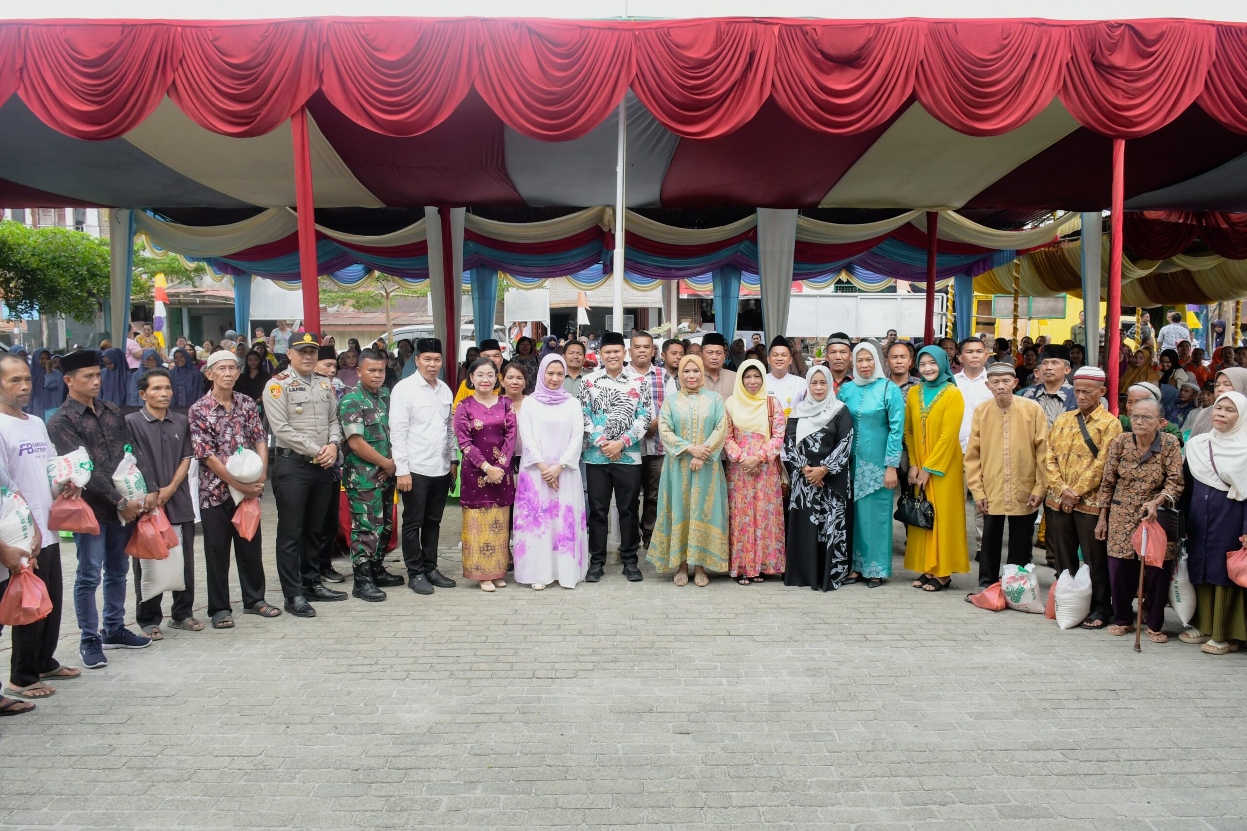 Wabup Sergai Halalbihalal di Kecamatan Silinda dan Kotarih