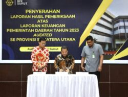 BPK Serahkan Hasil Pemeriksaan Laporan Keuangan Pemko Medan