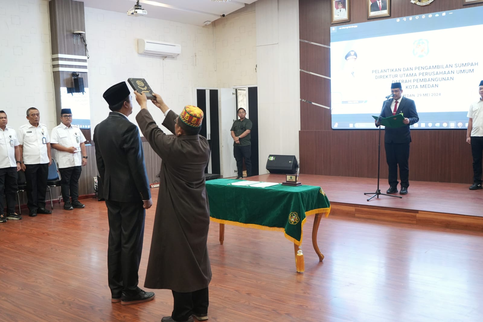 Wali Kota Medan Lantik Dirut PUD Pembangunan