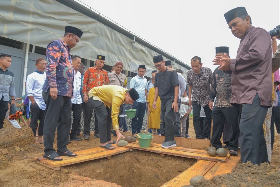 Peletakan Batu Pertama Gedung Pendidikan: Bupati Sergai Apresiasi Muhammadiyah 1 Peletakan Batu Pertama Gedung Pendidikan: Bupati Sergai Apresiasi Muhammadiyah