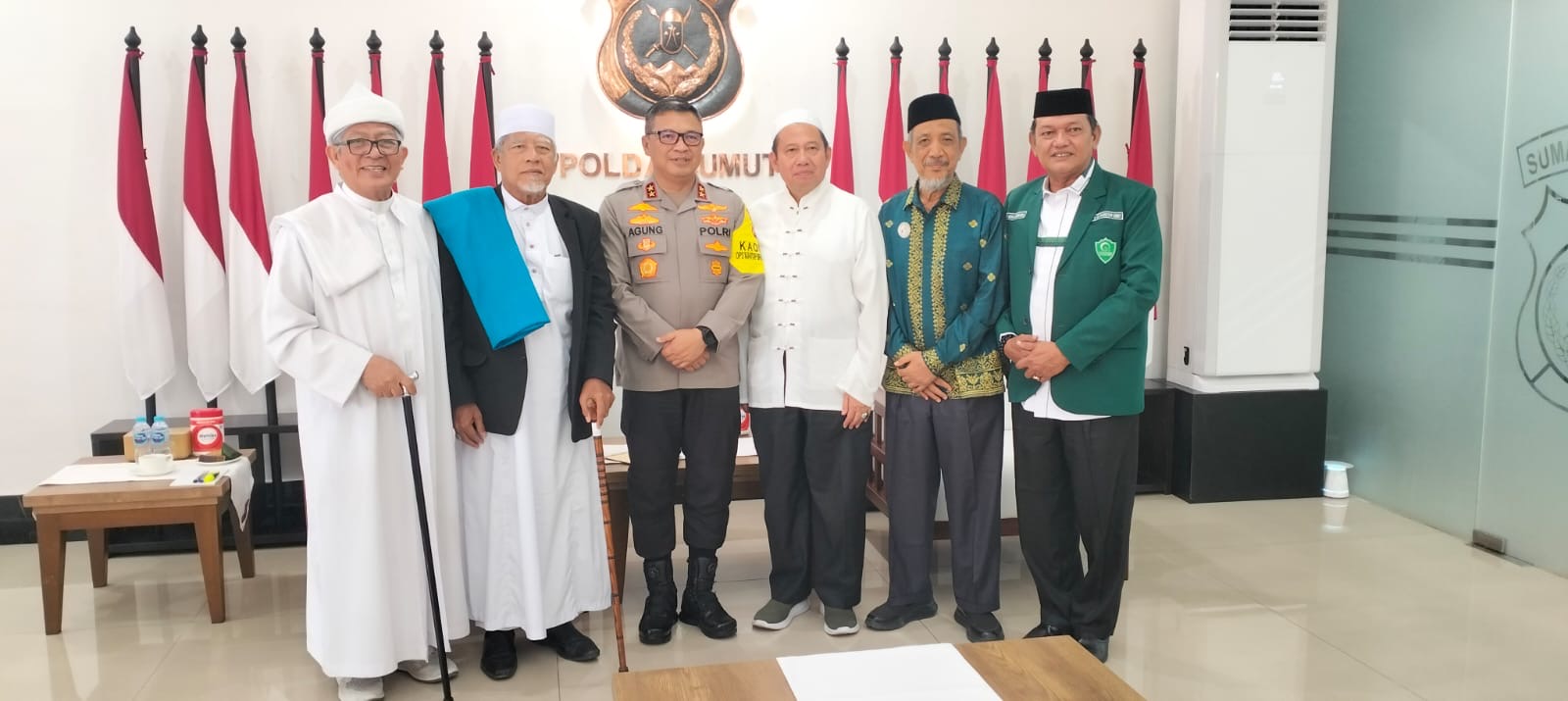 Kapoldasu Terima 3 Ulama Kharismatik Sumut: Ini yang Mereka Bicarakan