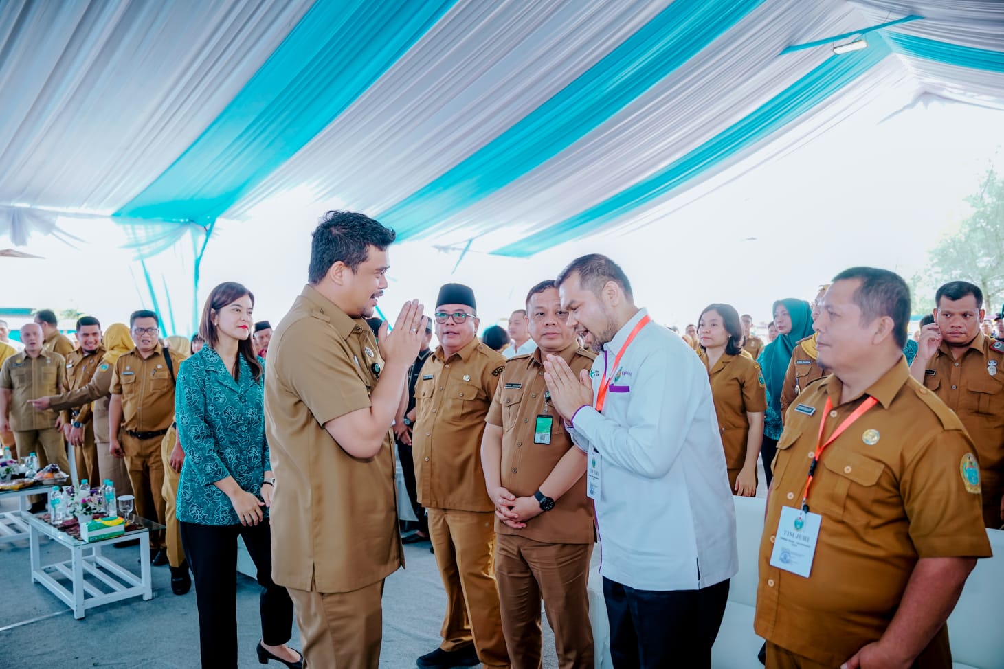 Wali Kota Medan Terima Tim Penilai Lomba Desa/Kelurahan Tingkat Sumut