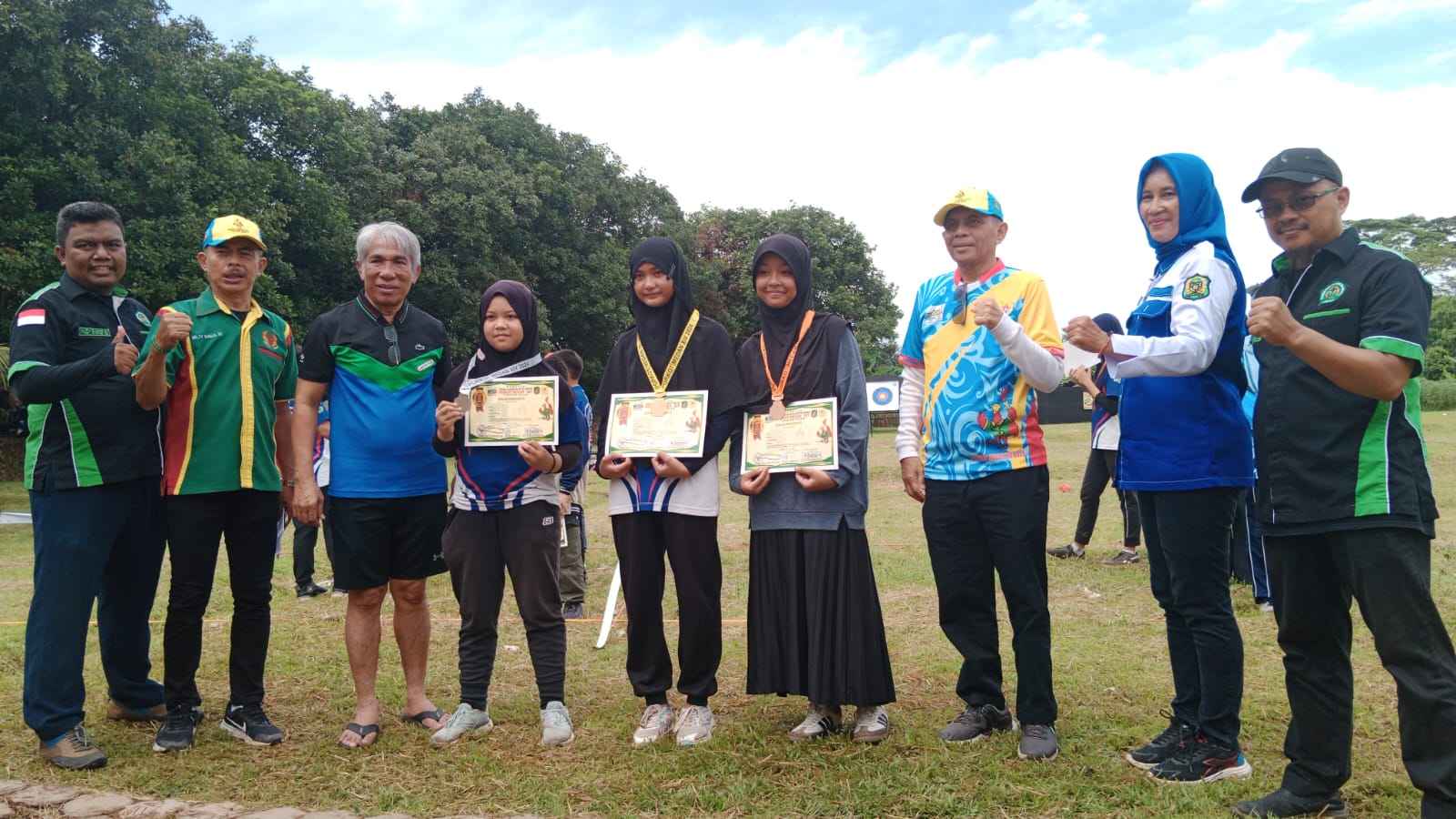 Porkot XIV 2024: Medan Amplas Juara Umum Cabor Panahan